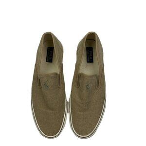Polo Ralph Lauren Mytton Slip-On Canvas Shoes Men's Size 12